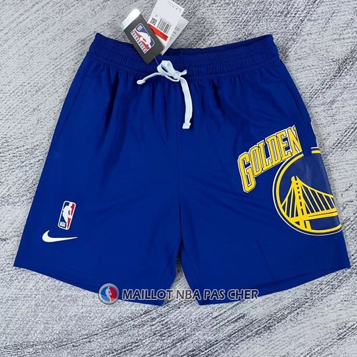 Short Golden State Warriors Big Logo Just Don Bleu
